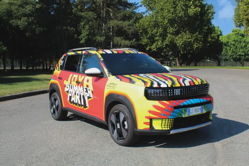Fiat Grande Panda at the Jova Summer Party 2026