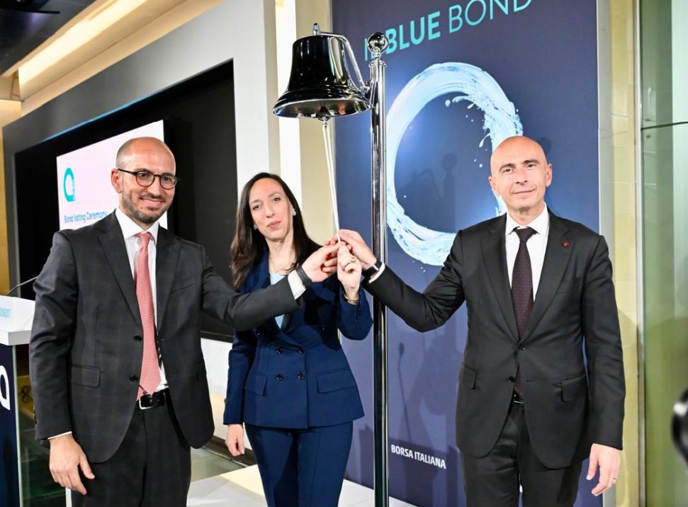 Acea lancia il maggiore Blue Bond italiano, raccogliendo 500 milioni di euro