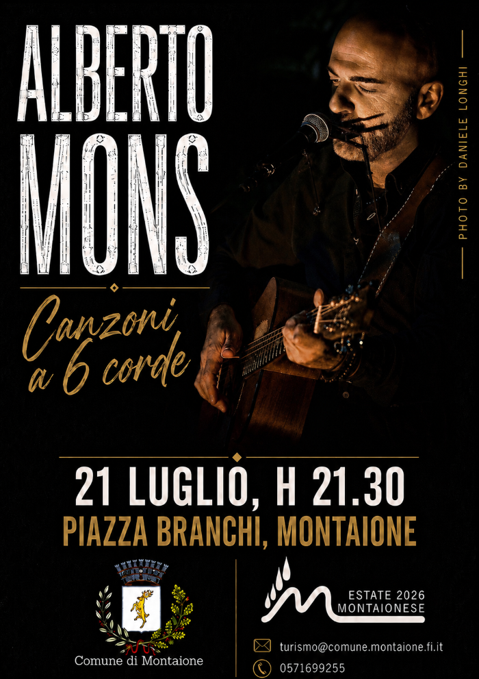 Alberto Mons in concerto nel borgo di Montaione