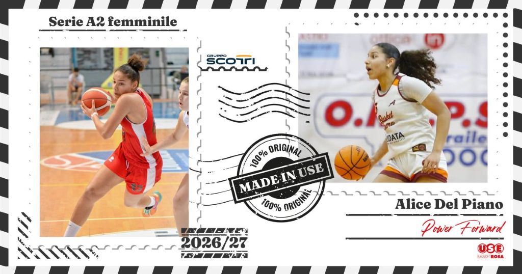 Alice Del Piano entra a far parte del roster dell'Use Rosa Scotti
