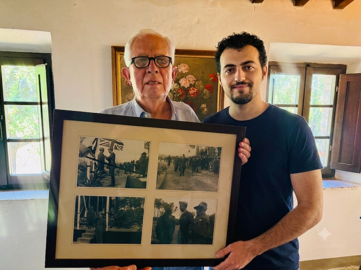 Castellina in Chianti: ritrovate rare fotografie del transito di Umberto di Savoia nel marzo 1945