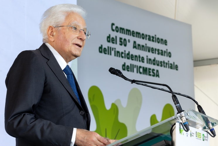 Cinquant'anni dal disastro di Seveso: Mattarella al Bosco delle Querce per la cerimonia commemorativa