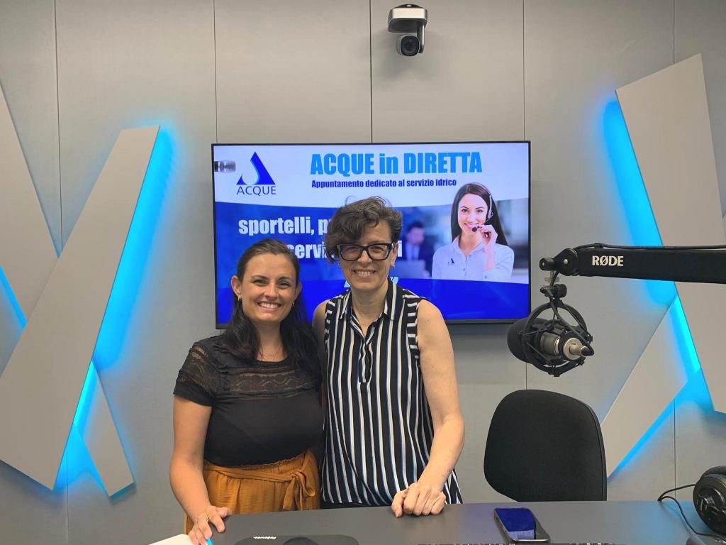 Come la digitalizzazione trasforma l'accesso ai servizi idrici: Paola Bellini ne discute a 'Acque in Diretta' su Radio Lady.