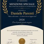 Daniele Parenti riceve una menzione d'onore per 'Voci d'Autore'