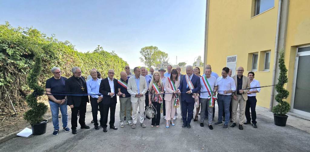 Depuratore di Santa Croce: inaugurate le nuove vasche per il Tubone