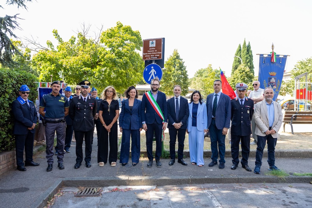 Emanuela Loi: "Simbolo della lotta contro la mafia" nel nuovo parco di Empoli