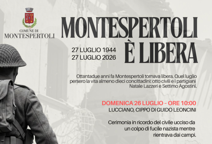 Eventi a Montespertoli per commemorare la Liberazione dal nazifascismo