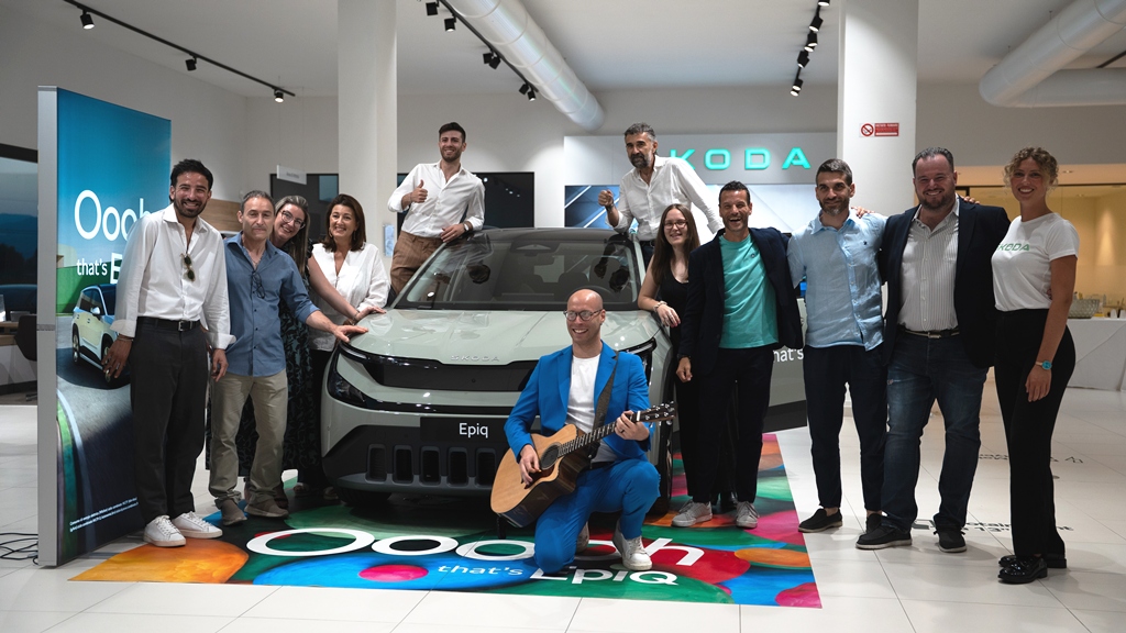 Grande affluenza alla Škoda Epiq Première Night: il Gruppo Mechetti svela a Lucca il futuro della mobilità elettrica Škoda.