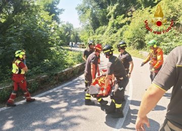 Grave incidente in bicicletta a Gaiole in Chianti: soccorso un ciclista
