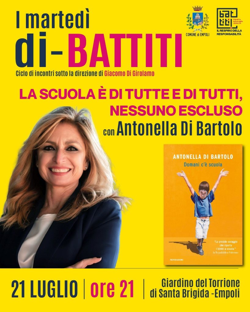 I Martedì di Battiti: La scuola per tutti. Una serata con Antonella Di Bartolo