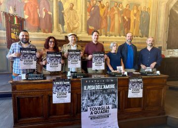 Tovaglia a Motivo Scozzese - Provincia di Arezzo
