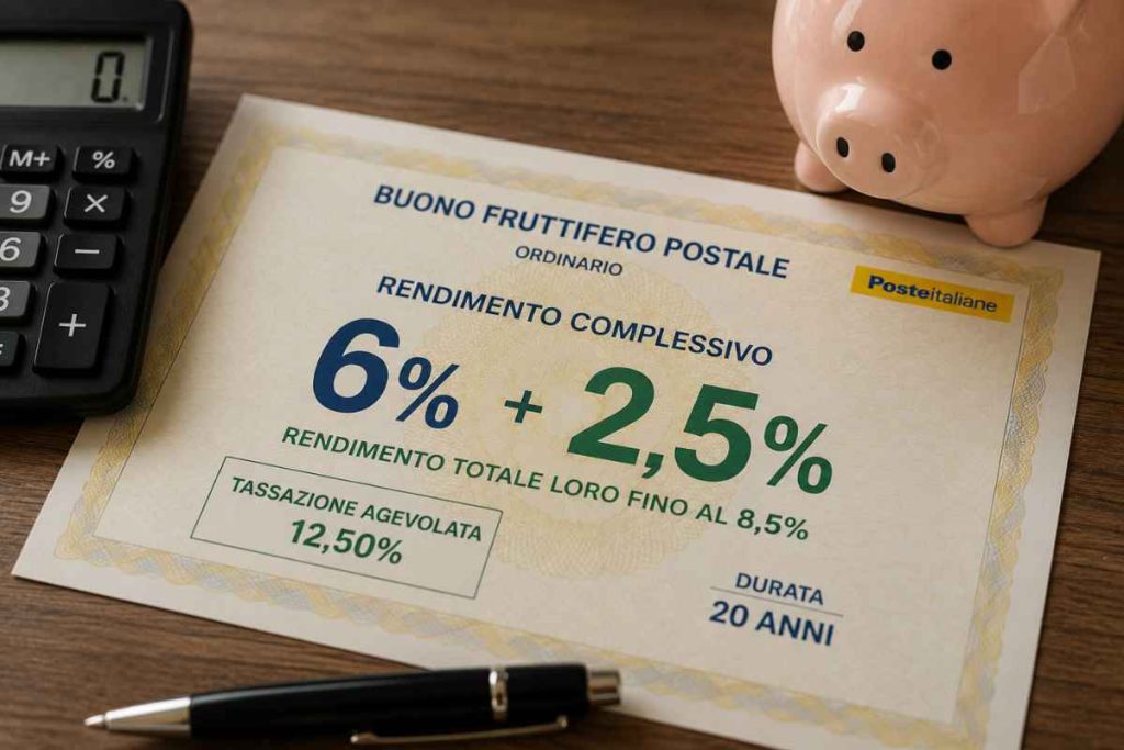 Il Buono Fruttifero che offre un rendimento record è già una realtà: 6%+2,5% con tassazione agevolata – OK!Mugello