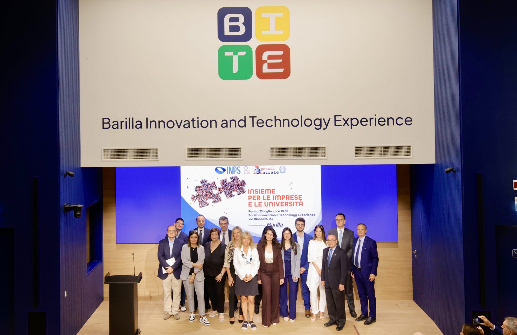 Il Roadshow dell'Agenzia delle Entrate e INPS si ferma alla Barilla di Parma
