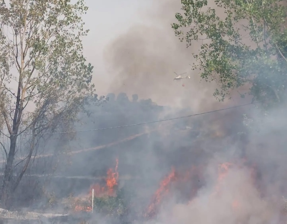 Incendio a Certaldo, evacuate per precauzione due famiglie di anziani dalle abitazioni.