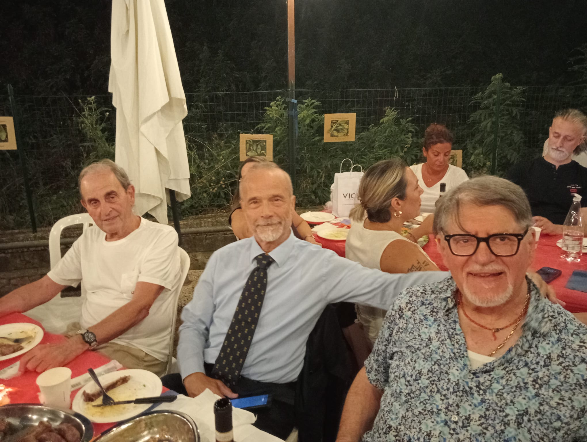 Incontro estivo all'Rsa Meacci con la partecipazione del Rotary Santa Croce