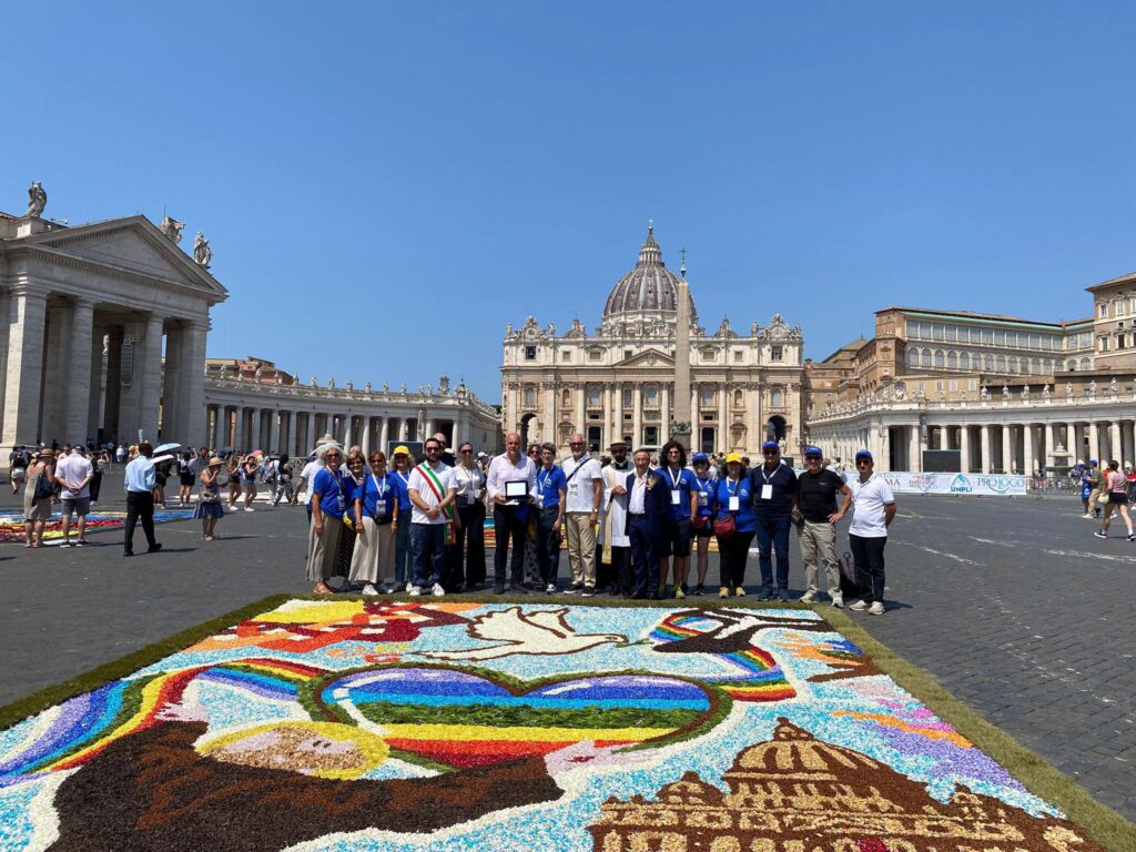 Infioratori fucecchiesi protagonisti a Roma per la celebrazione dei Santi Pietro e Paolo