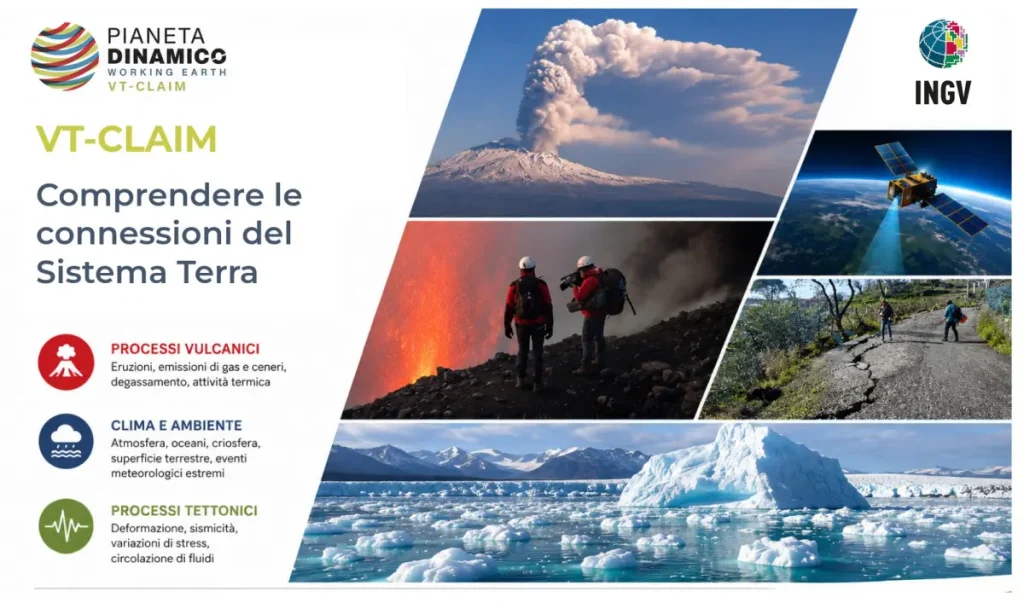 Ingv lancia un nuovo progetto per analizzare le interazioni tra clima, attività vulcanica e processi tettonici.