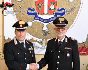 Larderello: il brigadiere Antonio Luigi Pazzola va in pensione dopo 39 anni nei Carabinieri.