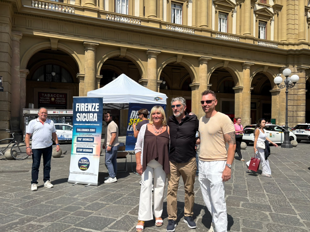 Legittima difesa, Futuro Nazionale in piazza a Firenze: 'Ampliare la protezione'