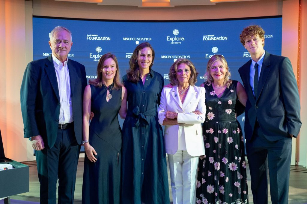 MSC Foundation e Jannik Sinner Foundation collaborano per la salvaguardia dell'ambiente marino