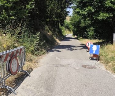 Marti: Iniziano i lavori di messa in sicurezza della frana in via Immaginetta