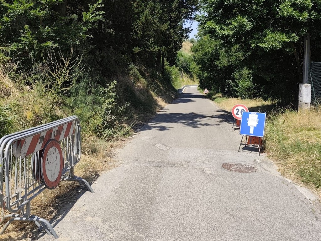 Marti: Iniziano i lavori di messa in sicurezza della frana in via Immaginetta