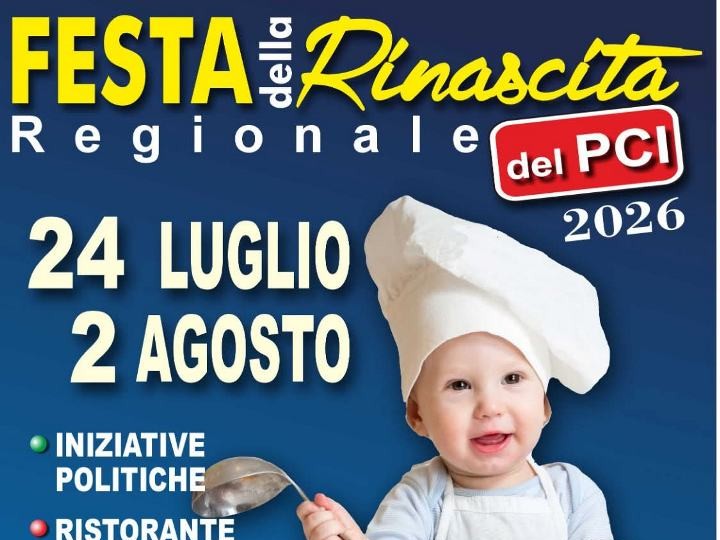 Massarosa accoglie la Festa regionale della Rinascita del PCI