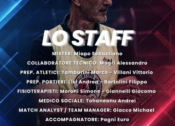 Sporting Cecina: squadra al completo per continuare a sorprendere.