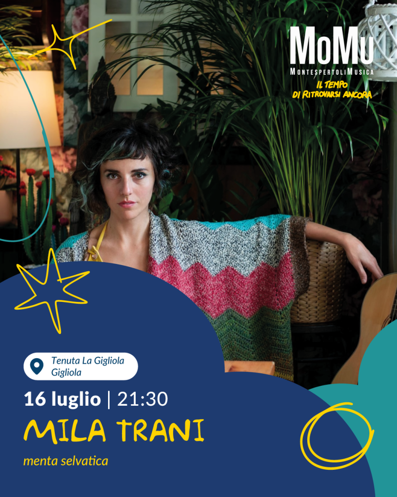 Mila Trani presenta 'Menta Selvatica' dopo MoMu 2026