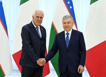 Missione in Uzbekistan: Giani incontra il presidente Mirziyoyev