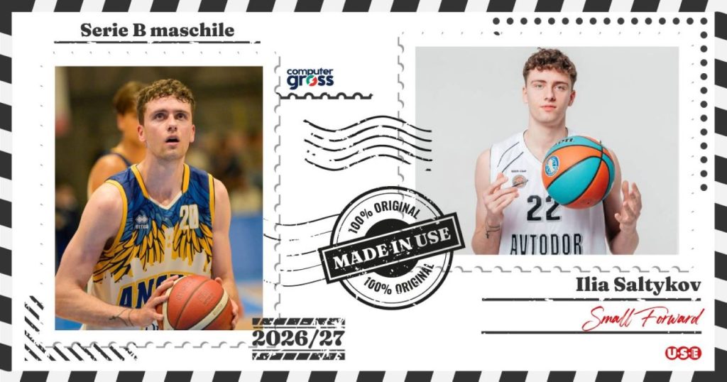 Pallacanestro: Ilia Saltykov entra nel roster biancorosso