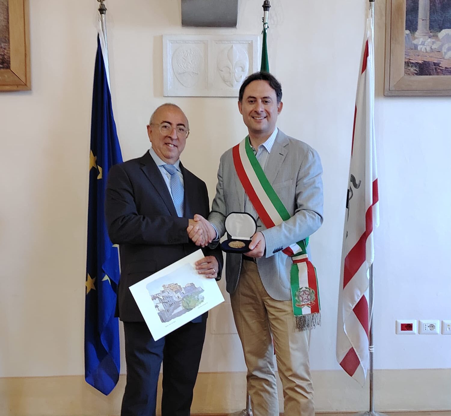 CORTESIA DEL PREFETTO VERSO IL PRESIDENTE DELLA PROVINCIA – Arezzo