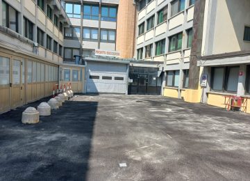 Pronto Soccorso dell'ospedale della Valdinievole: Interventi sul piazzale completati