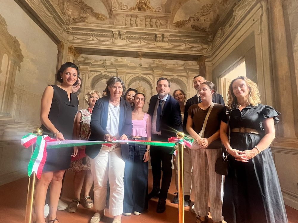 Restaurata la Sala Fetonte al Palazzo del Pegaso