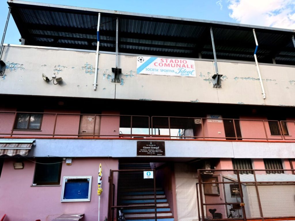 Riorganizzazione dello Stadio Pertini di Incisa