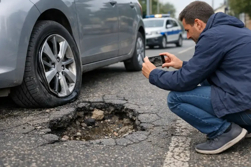 Se la tua auto viene danneggiata da una buca stradale, hai diritto al risarcimento – OK! Mugello