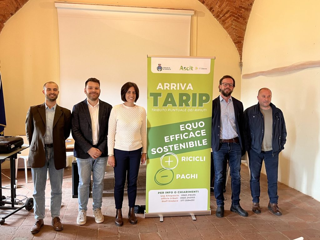 Tarip Altopascio: in arrivo le bollette dell'acconto