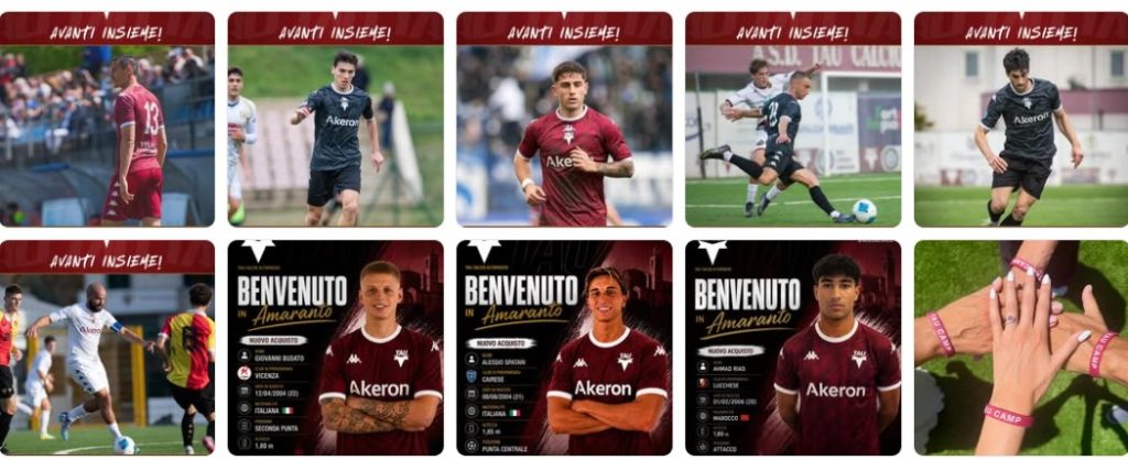 Le prime iniziative del Tau Calcio