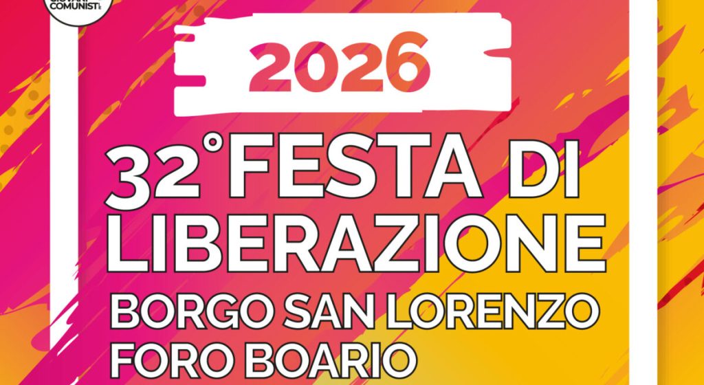 Torna la Festa di Liberazione al Foro Boario di Borgo