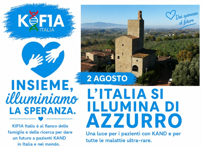 Una luce azzurra per scoprire la Kand: incontro anche a Vinci