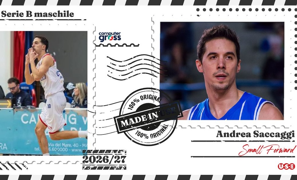 Utilizza Computer Gross, entra in squadra Andrea Saccaggi