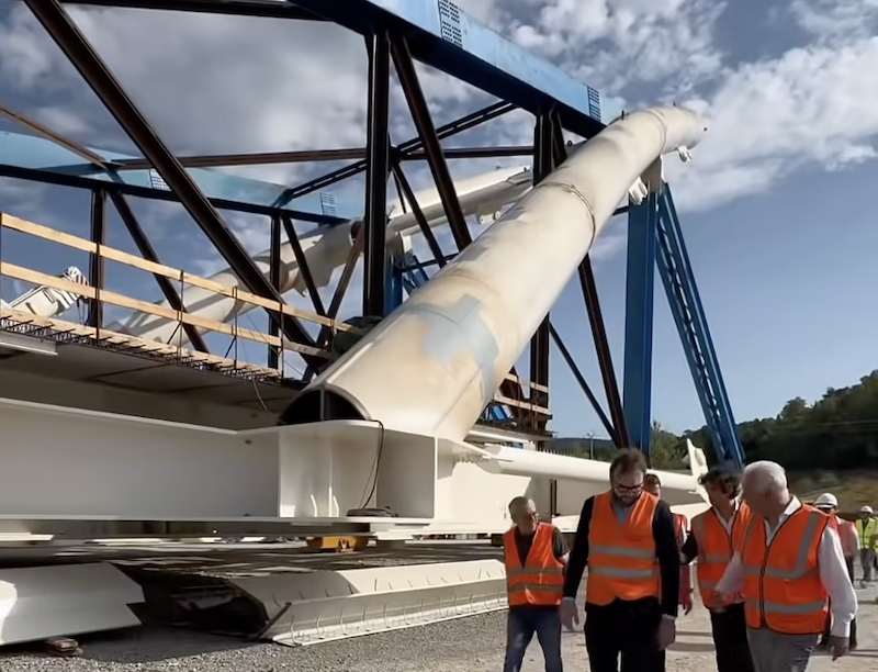Ponte tra Montelupo e Capraia e Limite, inizia il varo. Giani: 'Un momento storico'
