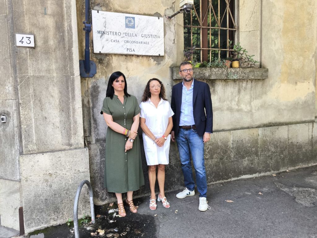 Visita istituzionale al carcere 'Don Bosco': Zambito, Nardini e Mazzeo sollecitano interventi urgenti
