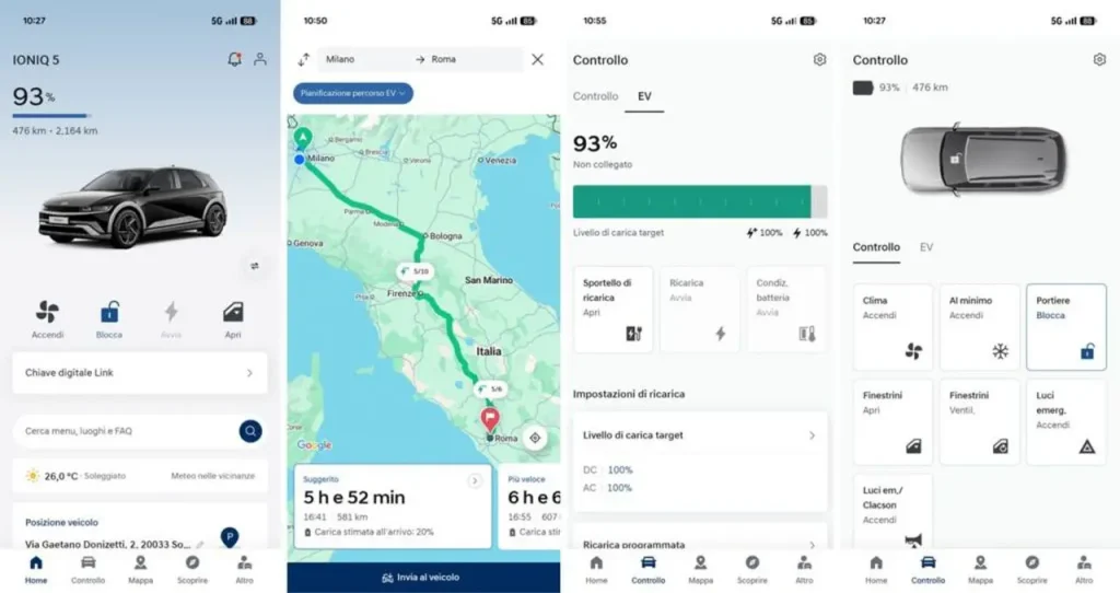 Hyundai lancia la nuova app myHyundai per una mobilità più intelligente e connessa