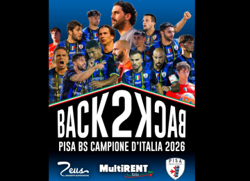Beach soccer: Lenergy Pisa è campione d'Italia, quarto scudetto!