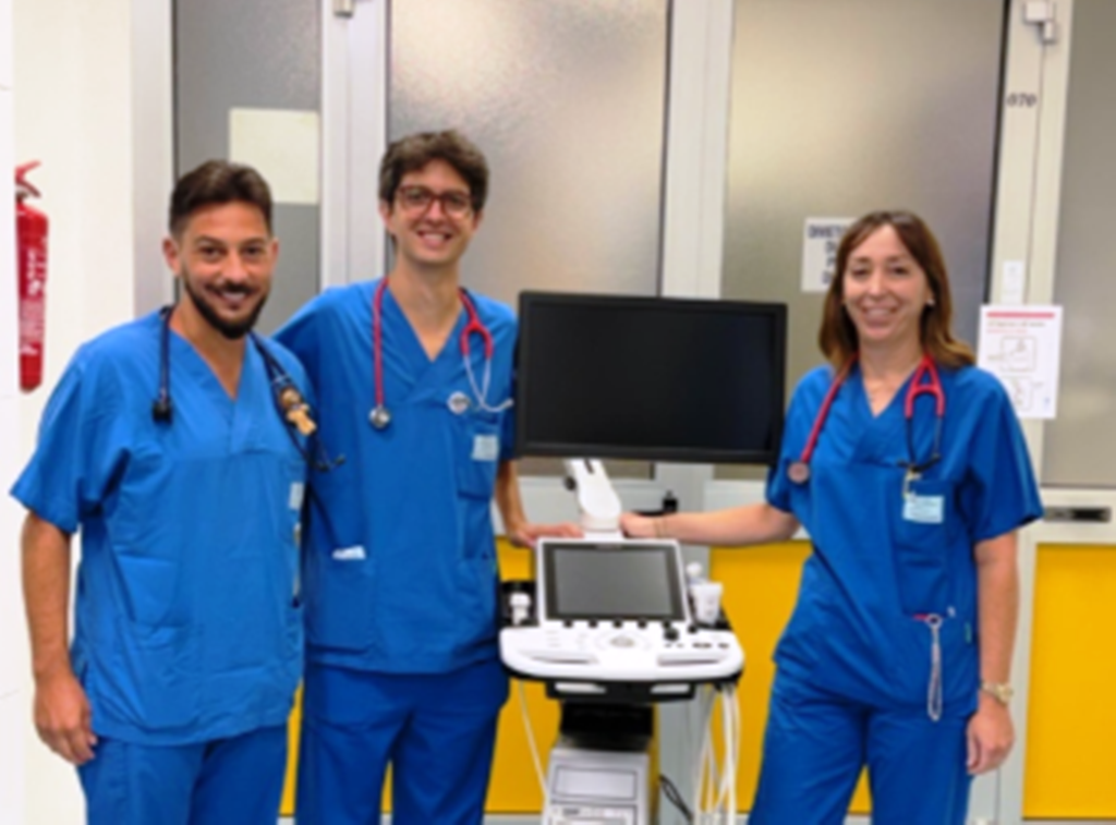 Ecografo all’avanguardia donato all’Oncoematologia pediatrica dell’Aoup