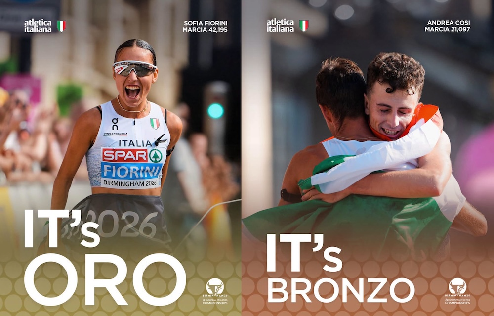 Toscana in primo piano agli Europei di atletica con le medaglie di Fiorini e Cosi
