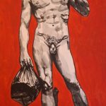 Il David della spazzatura porta la bellezza di Firenze