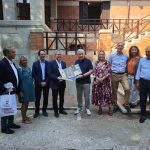 Il ministro Antonio Tajani in visita al Villino di Giacomo Puccini a Viareggio