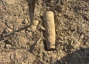 Madonna dell'Acqua: rinvenuto un ordigno bellico della Seconda guerra mondiale, area interdetta